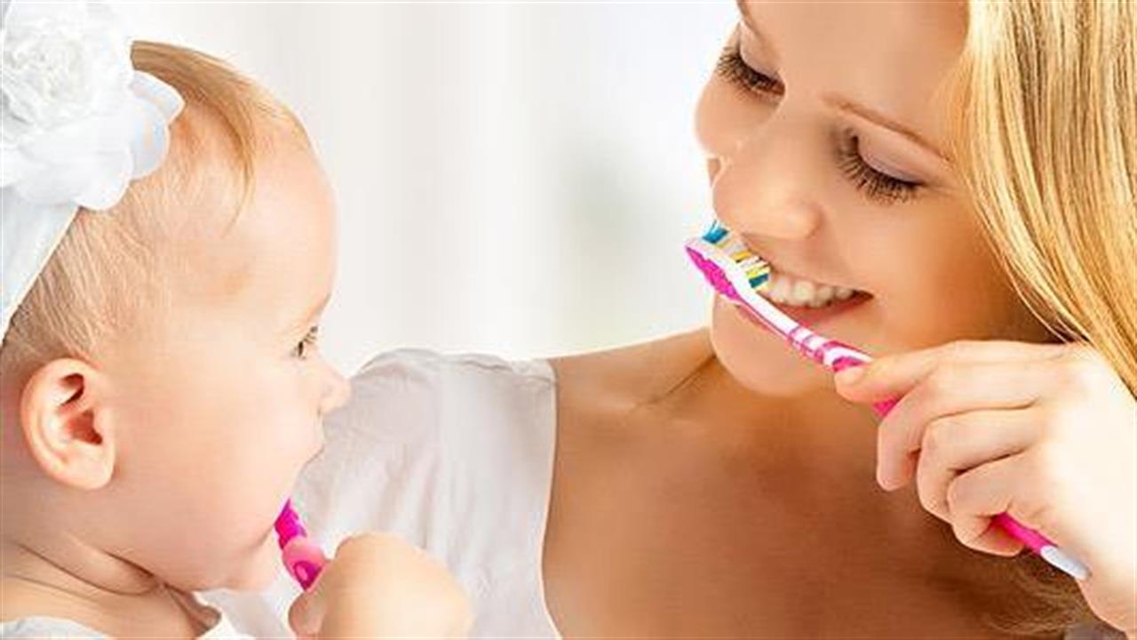 Οδηγίες για σωστό βούρτσισμα των παιδικών δοντιών