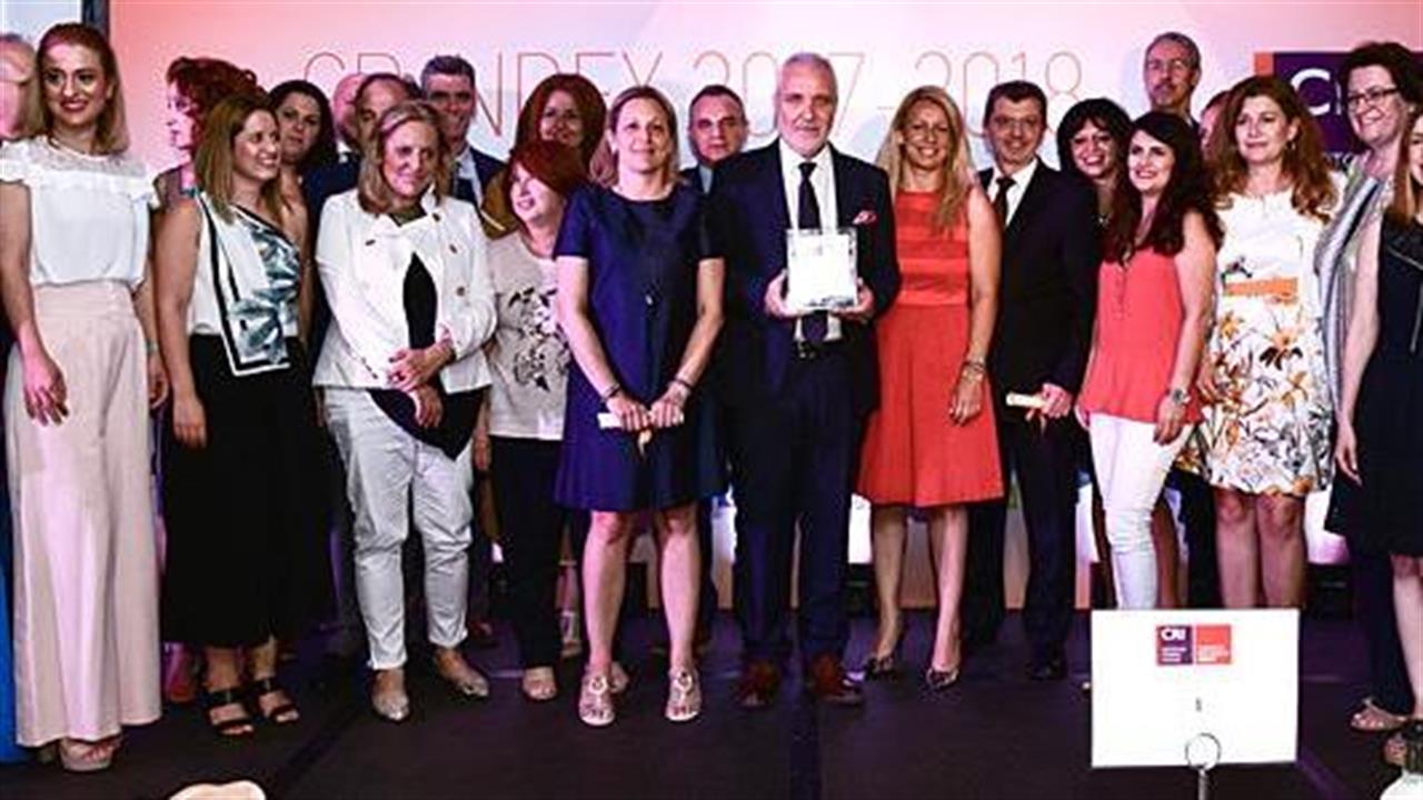 Χρυσό Βραβείο για την Pfizer Hellas στον Εθνικό Δείκτη Εταιρικής Ευθύνης CR Index