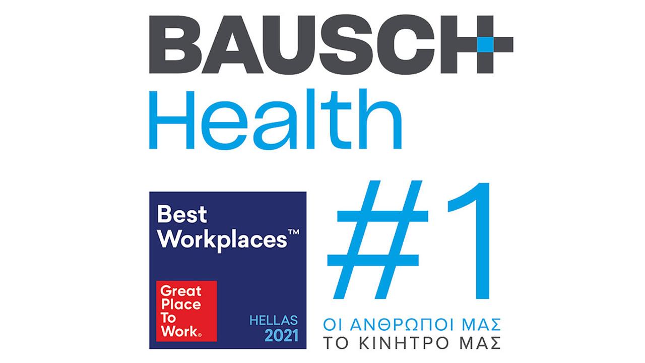 BAUSCH Health Hellas 1 Best Workplaces® 2021