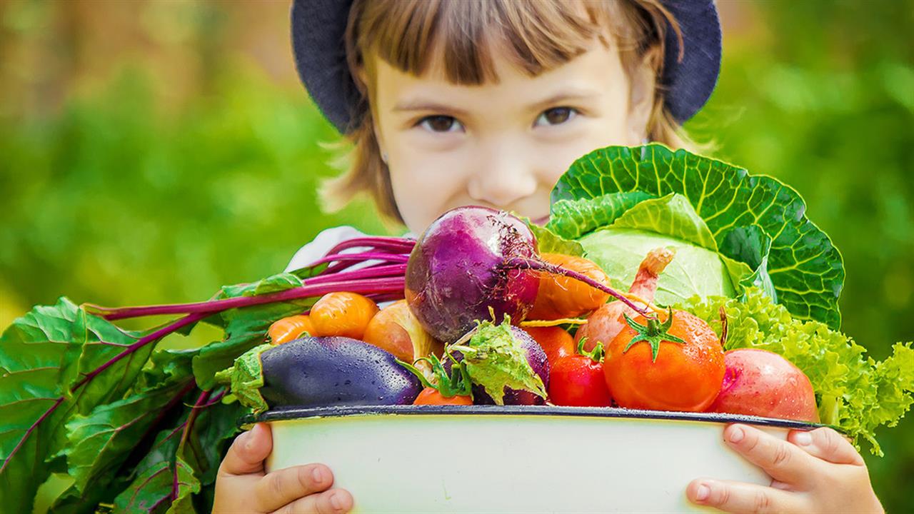Παιδιά: Περισσότερη ευεξία με φρούτα και λαχανικά
