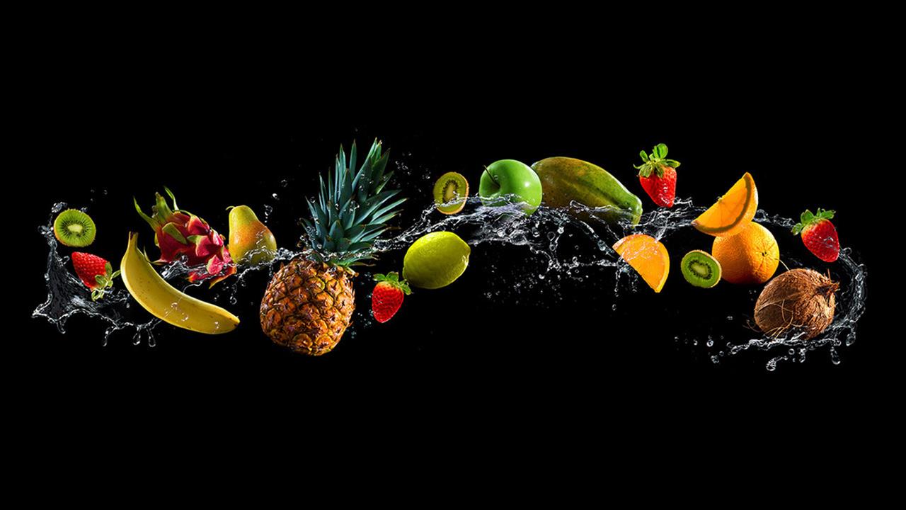 Fruit v2. Fruit v2. Красивая еда. Овощи и фрукты. Мороженое малиновое смузи с мятой.