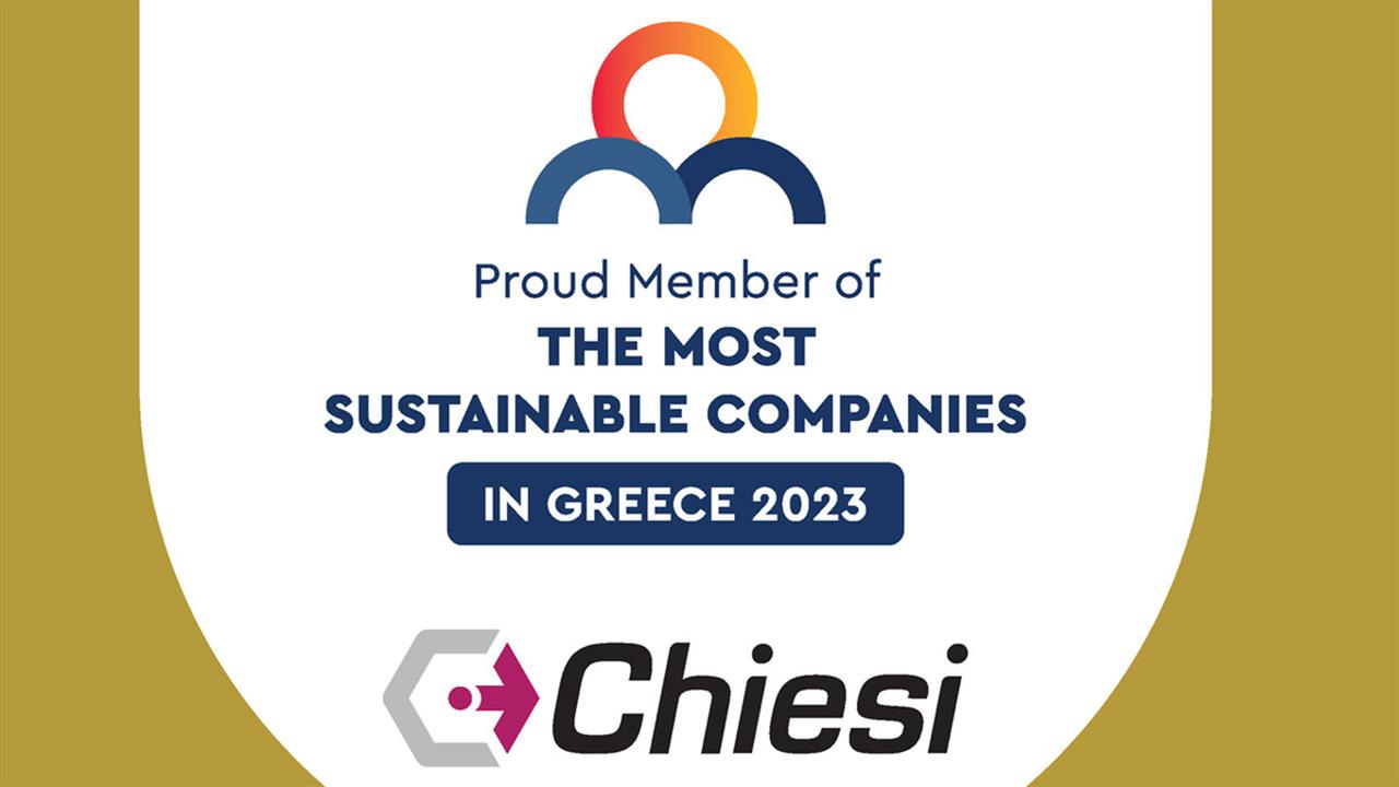 Η Chiesi στη λίστα των The most Sustainable Companies 2023