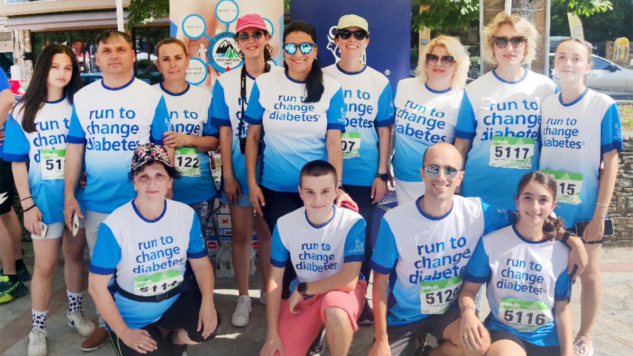Χορηγική Συμμετοχή της Novo Nordisk Hellas & της ομάδας Run to Change Diabetes στο Olympus Marathon 2023