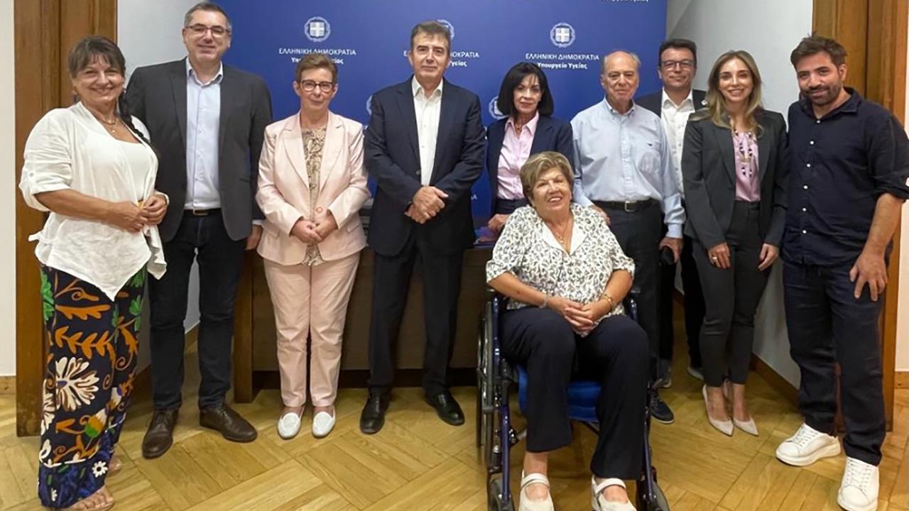 Συνάντηση του υπουργού Υγείας με την Ένωση Ασθενών Ελλάδος