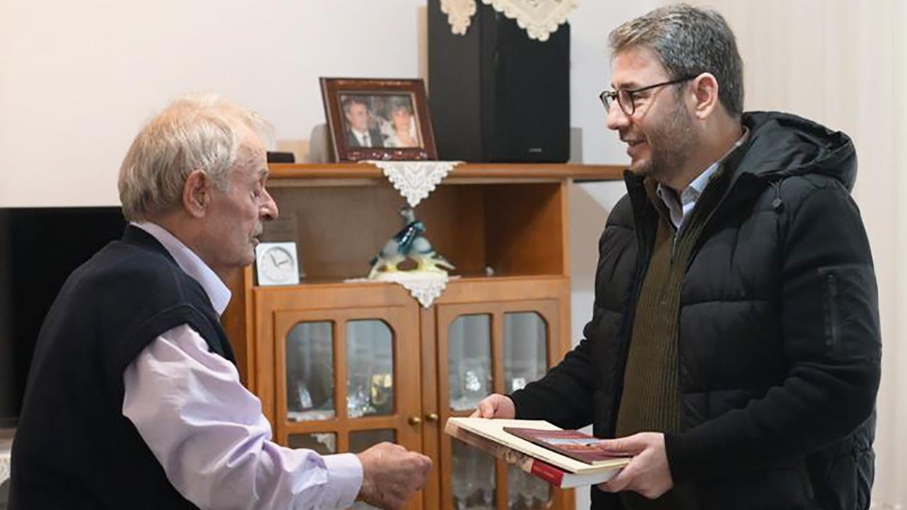 Ο Ν. Ανδρουλάκης ευχαρίστησε το ζευγάρι ηλικιωμένων για τη δωρεά στο νοσοκομείο Διδυμοτείχου