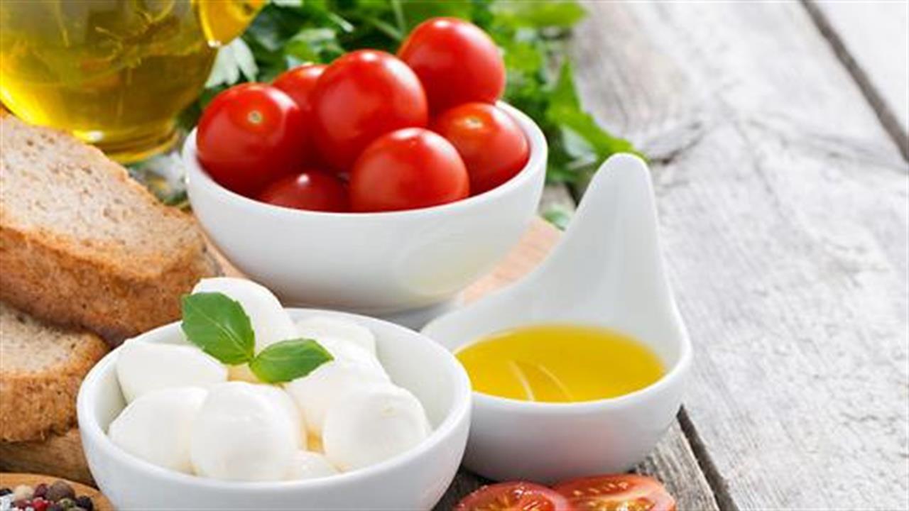 Η μεσογειακή διατροφή περιορίζει τον κίνδυνο κατάγματος ισχίου