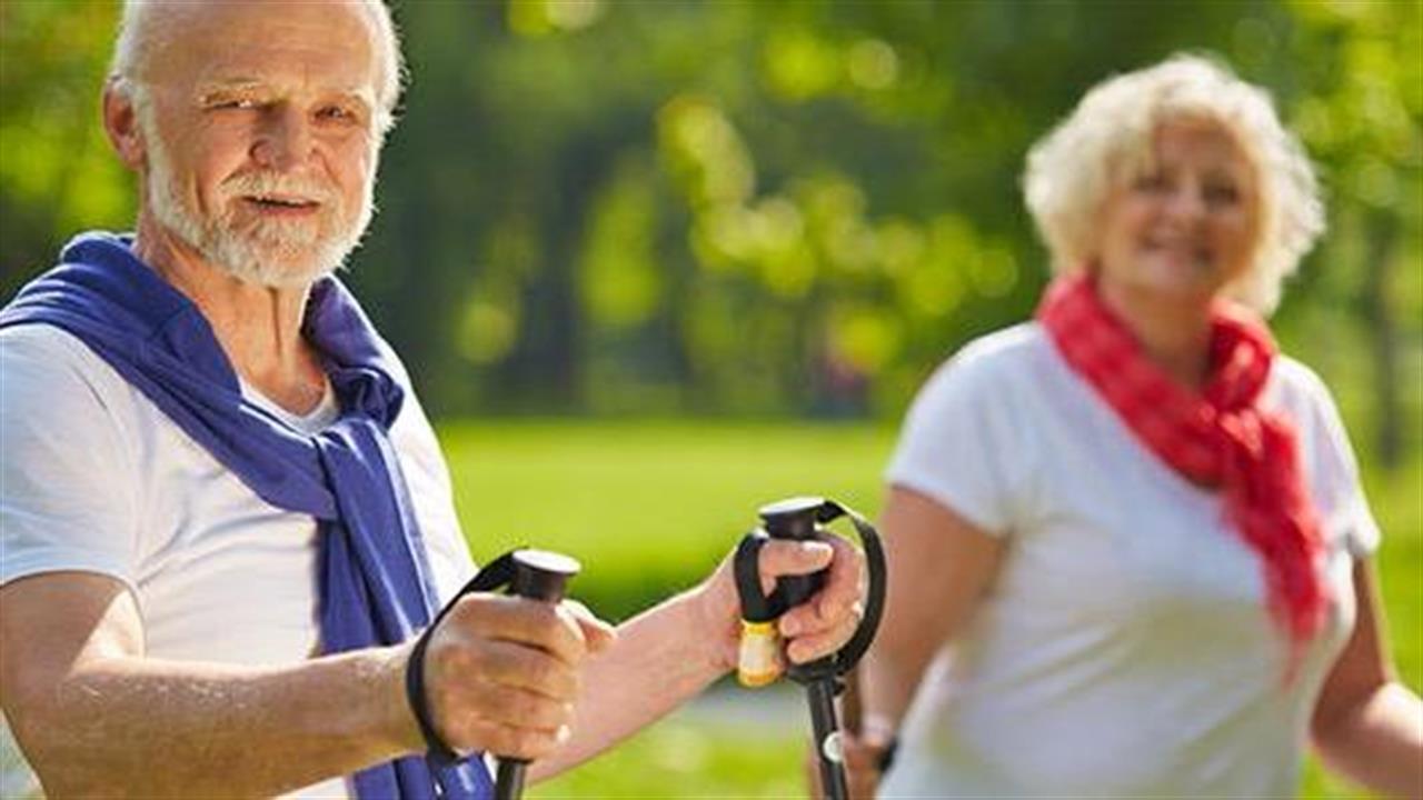 Με λιγότερες πτώσεις στους ηλικιωμένους συνδέεται η άσκηση