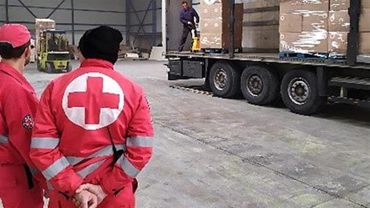 Τρίτη αποστολή ανθρωπιστικής βοήθειας στην Αλβανία από τον Ελληνικό Ερυθρό Σταυρό