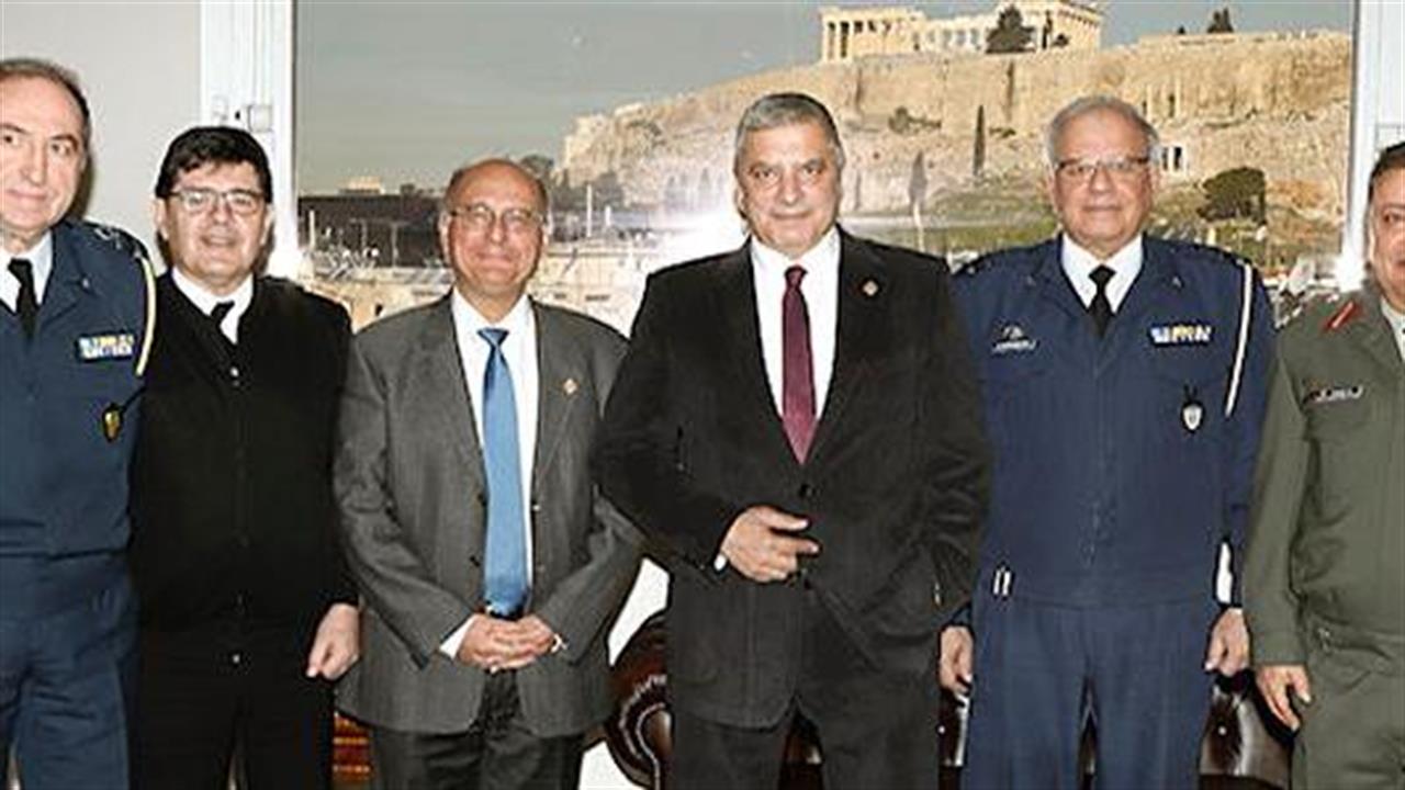 Συνάντηση του Γ. Πατούλη και του Υφυπουργού Εθνικής Άμυνας Α. Στεφανή
