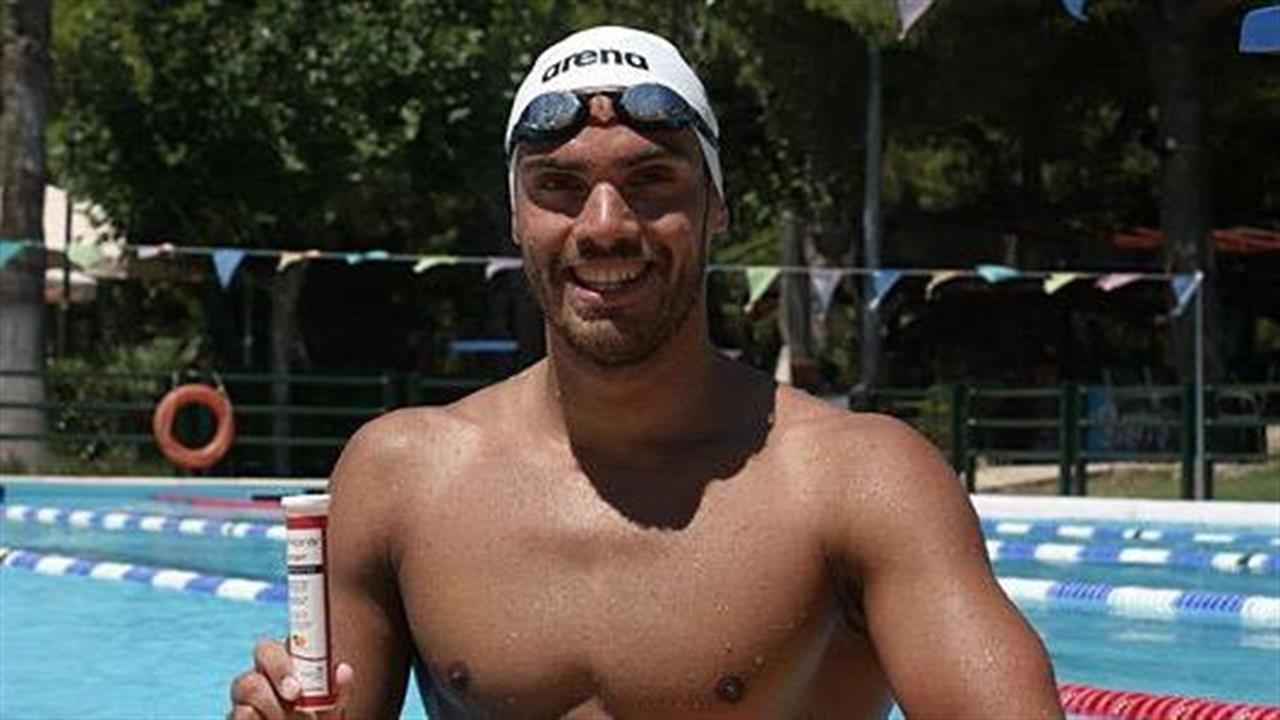 Ο πρωταθλητής κολύμβησης Ανδρέας Βαζαίος πρεσβευτής του almora PLUS® SPORT