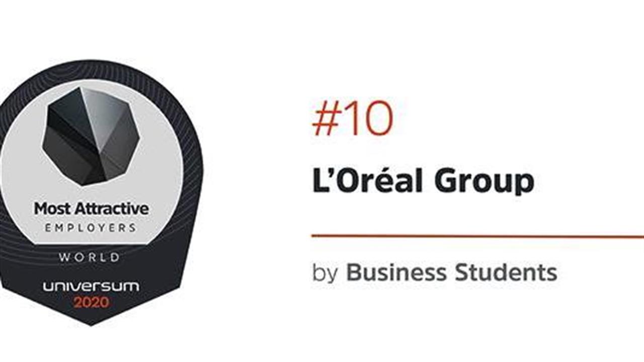 Η L’Oréal, από τους πιο ελκυστικούς εργοδότες παγκοσμίως
