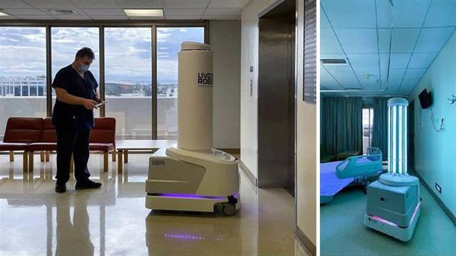 Το πρώτο ρομπότ απολύμανσης έφτασε στην Ελλάδα