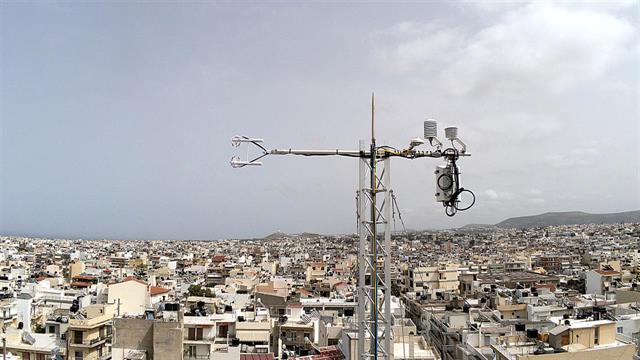 Μικρομετεωρολογικοί Πύργοι στο Ηράκλειο για τη μέτρηση CO2