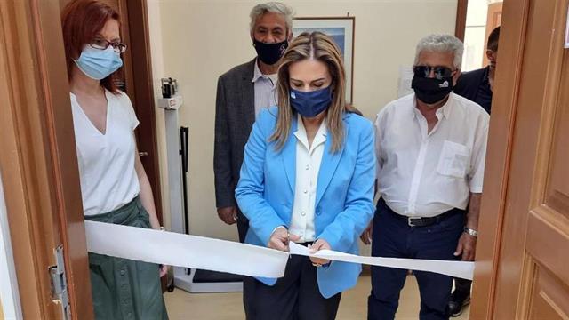 Εγκαίνια της Μονάδας Τηλεψυχιατρικής στο Πολυδύναμο Περιφερειακό Ιατρείο Μεγίστης