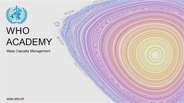 Εκπαίδευση από την Ακαδημία του Παγκόσμιου Οργανισμού Υγείας σε θέματα διαχείρισης μαζικών καταστροφών