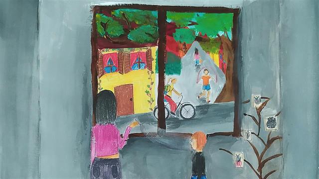 Οι μαθητές ζωγραφίζουν για μια ζωή χωρίς κάπνισμα