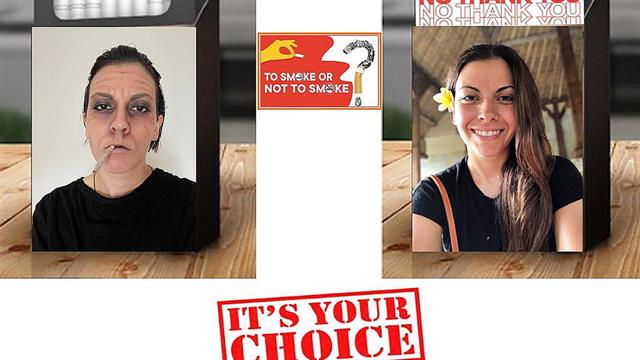 ‘’Όχι στο τσιγάρο: πες το με μια φωτογραφία!’’