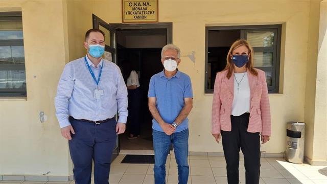 Επίσκεψη Υφυπουργού Υγείας Ζωής Ράπτη στο Γενικό Νοσοκομείο Χανίων ‘’Ο Άγιος Γεώργιος’’