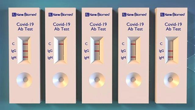 Νανο-τεστ αντισωμάτων για την CoViD-19 - Δοκιμή στο συνέδριο Νανοτεχνολογίας