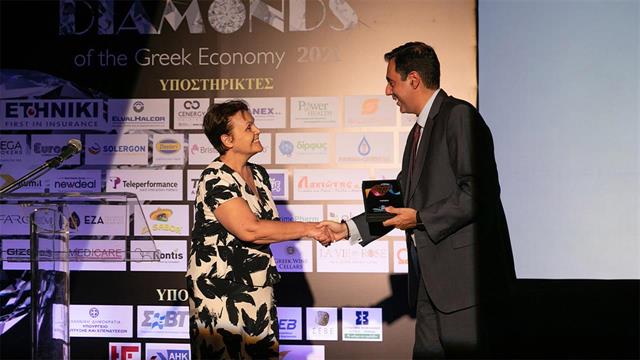 H ΒΙΑΝΕΞ διακρίθηκε στα “Diamonds of the Greek Economy 2021”