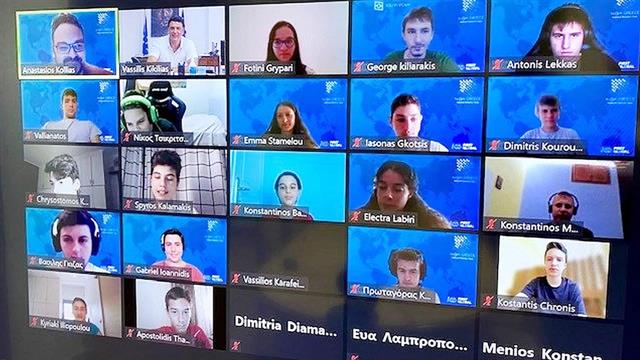 Τηλεδιάσκεψη Υπουργού Υγείας με την Ελληνική Εθνική Ομάδας Ρομποτικής