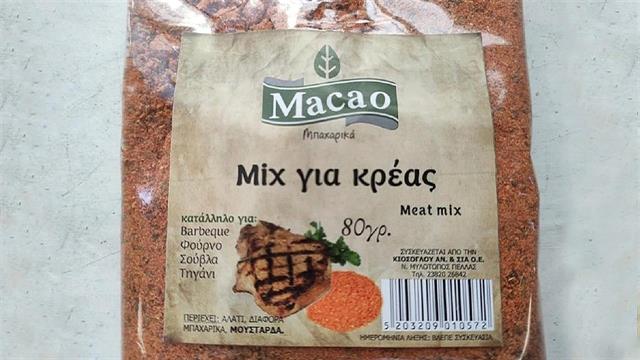 Ανάκληση μη ασφαλούς προϊόντος από τον ΕΦΕΤ