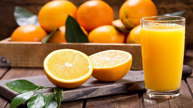 Χυμός πορτοκάλι:  Συμβάλλει στην καταπολέμηση της φλεγμονής και του οξειδωτικού στρες