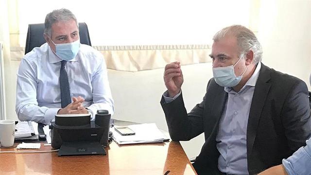 Συνάντηση εργασίας  του Αντιπροέδρου ΕΟΔΥ με τον Διοικητή 6ης ΥΠΕ