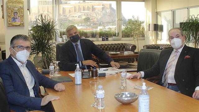 Συνάντηση του Προέδρου του ΙΣΑ με τον Πρόεδρο της Ένωσης Μαιευτήρων Γυναικολόγων Ελλάδος