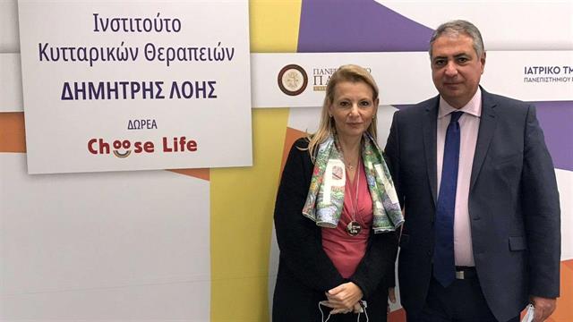 Στο Ινστιτούτο Κυτταρικών Θεραπειών “Δημήτρης Λόης” ξεναγήθηκε ο Διοικητής της 6ης ΥΠΕ