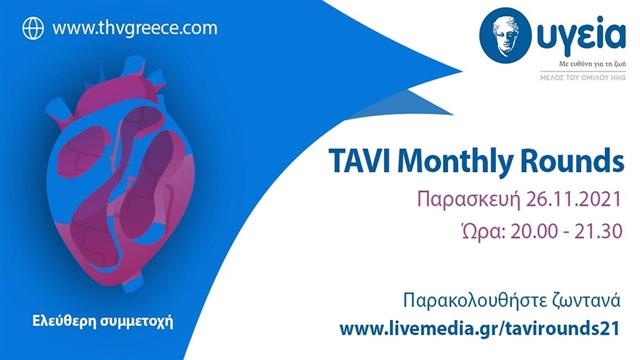 Μonthly TAVI rounds 2021