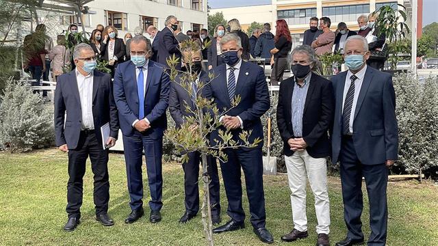 Φύτευση του Πλάτανου του Ιπποκράτη στην Ιατρική Σχολή του Ευρωπαϊκού Πανεπιστημίου Κύπρου