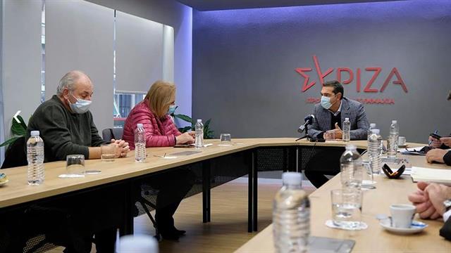 Τσίπρας σε ΕΙΝΑΠ - ΠΟΕΔΗΝ: Σαμποτέρ του εμβολιασμού ο Μητσοτάκης