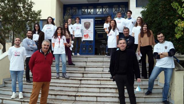 Πραγματοποιήθηκε η 4η εθελοντική αιμοδοσία στην Οδοντιατρική Σχολή