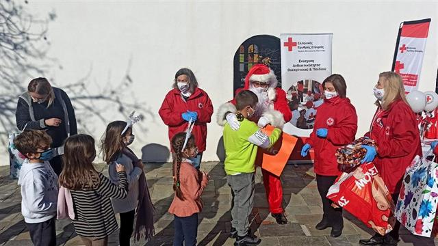 Στιγμές χαράς σε ευάλωτες ομάδες παιδιών θα προσφέρει ο Ελληνικός Ερυθρός Σταυρός και ο Όμιλος ΑΝΤΕΝΝΑ