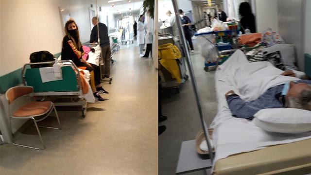 Εφημερία κόλαση στο Αττικόν - 71 εισαγωγές με CoViD, 101 ράντζα [εικόνες]