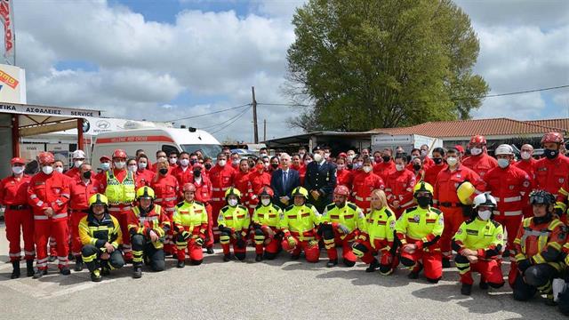 Ο Ε.Ε.Σ. πραγματοποίησε πρωτοποριακή εκπαίδευση των Μονάδων Έρευνας και Διάσωσης στην Κομοτηνή