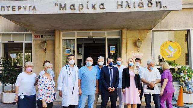 Επίσκεψη του Υπουργού Υγείας στο νοσοκομείο ‘’Ελενα Βενιζέλου’’