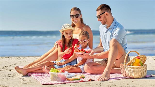 Υγιεινά σνακ για την παραλία