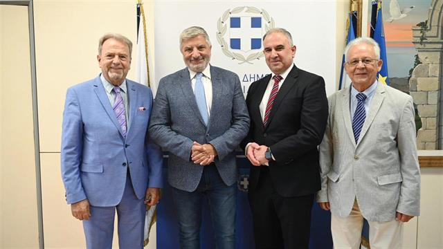 Επίσκεψη του Προέδρου του Ελληνικού Ιατρικού Συλλόγου της Μελβούρνης στον ΙΣΑ