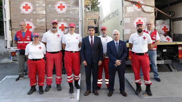 Ο Ελληνικός Ερυθρός Σταυρός απέστειλε 35 τόνους ανθρωπιστικής βοήθειας στους αμάχους της Ουκρανίας