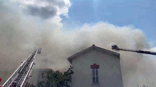 Πυρκαγιά στο ελληνικό νοσοκομείο και γηροκομείο του Μπαλουκλί, στην Κωνσταντινούπολη