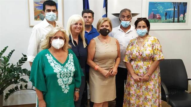 Συνάντηση  Μίνας Γκάγκα με εκπροσώπους των Συλλόγων Νοσηλευτών Δευτεροβάθμιας Εκπαίδευσης