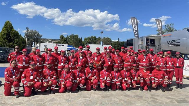 O Ελληνικός Ερυθρός Σταυρός συνέβαλε στη διεξαγωγή του ΕΚΟ Ράλλυ Ακρόπολις 2022