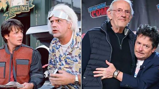 Συγκινητική συνάντηση Christopher Lloyd με τον πάσχοντα από Πάρκινσον Michael Fox [video]