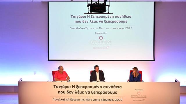 Σταθερό παραμένει και φέτος το ποσοστό των καπνιστών τσιγάρου στη χώρα μας