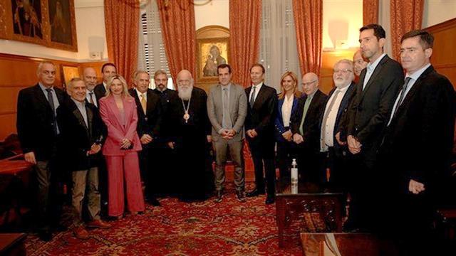 Η ΠΕΦ αρωγός στο έργο της Ιεράς Αρχιεπισκοπής Αθηνών