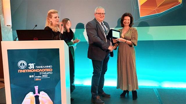 H FairLife L.C.C. βραβεύτηκε από την Ελληνική Πνευμονολογική Εταιρεία