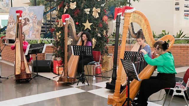 Συναυλία με τις PerHarps στο Γ.Ν. Παπαγεωργίου