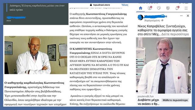 Θύματα ηλεκτρονικής απάτης Ν. Καπραβέλος και Κ. Γουργουλιάνης